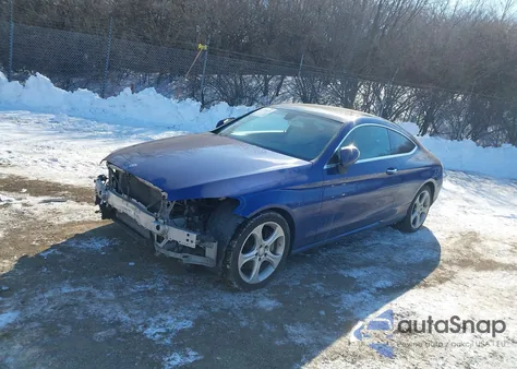 2017 Mercedes-Benz C 300 from USA, damaged, VIN WDDWJ4JB7HF327041